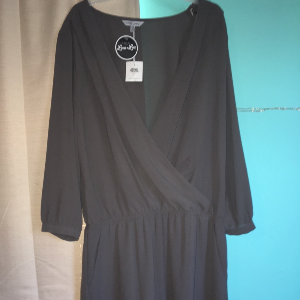 Charcoal romper